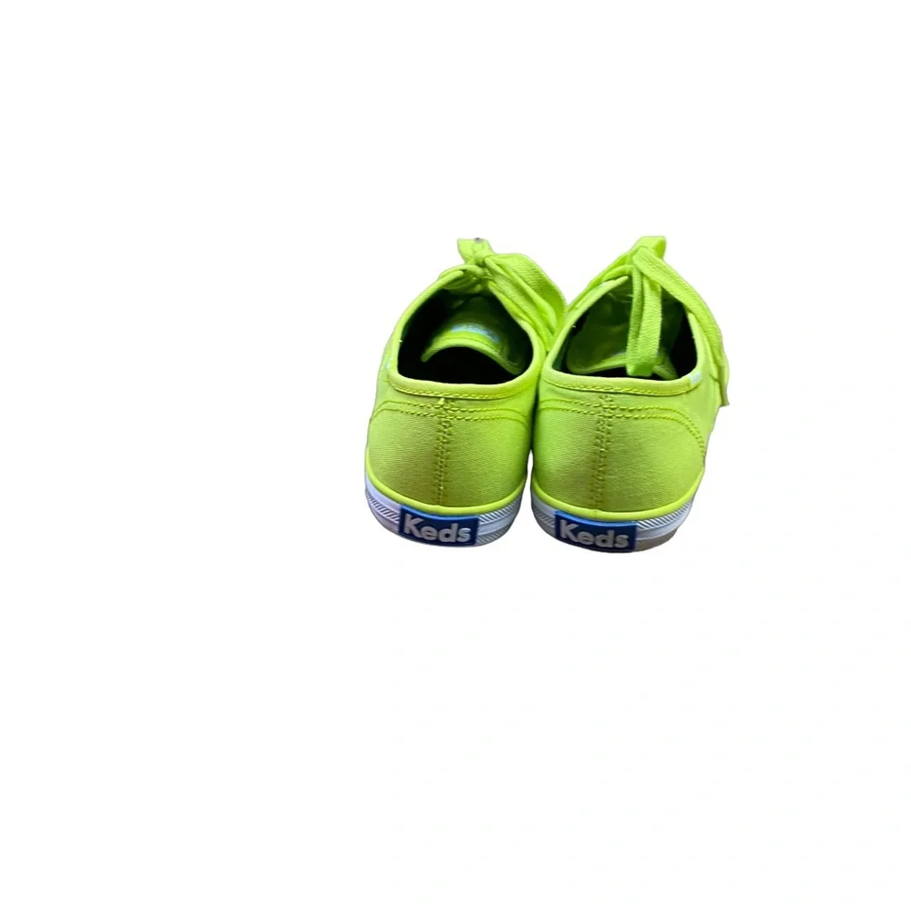 Keds Classic Canvas Sneaker in Neon Green